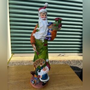 Vintage Lenox Pencil Santa- “Finishing Touches”
